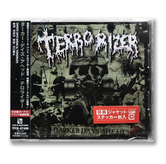TERRORIZER "Darker Days Ahead" Japanese Import CD