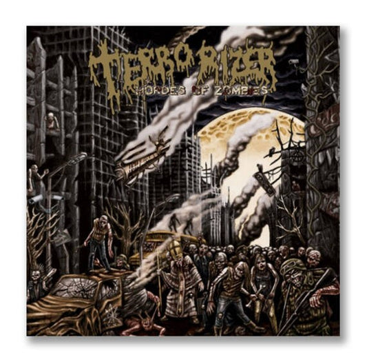 TERRORIZER Gatefold Picture Disk LP w/ Flexi Disc "Hordes of Zombies"