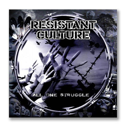 RESISTANT CULTURE "All One Struggle" Gatefold Clear Vinyl LP w/ Poster