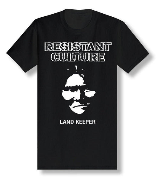 RESISTANT CULTURE "Land Keeper" black t-shirt