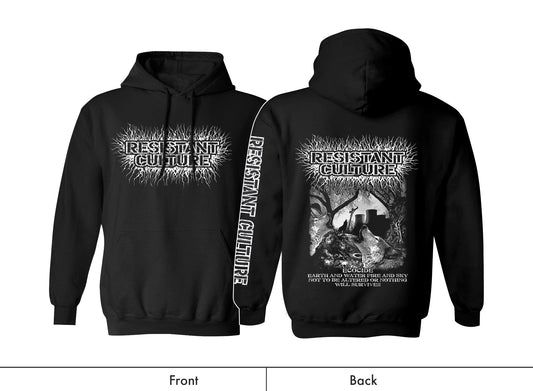 RESISTANT CULTURE "Ecocide" black hoodie