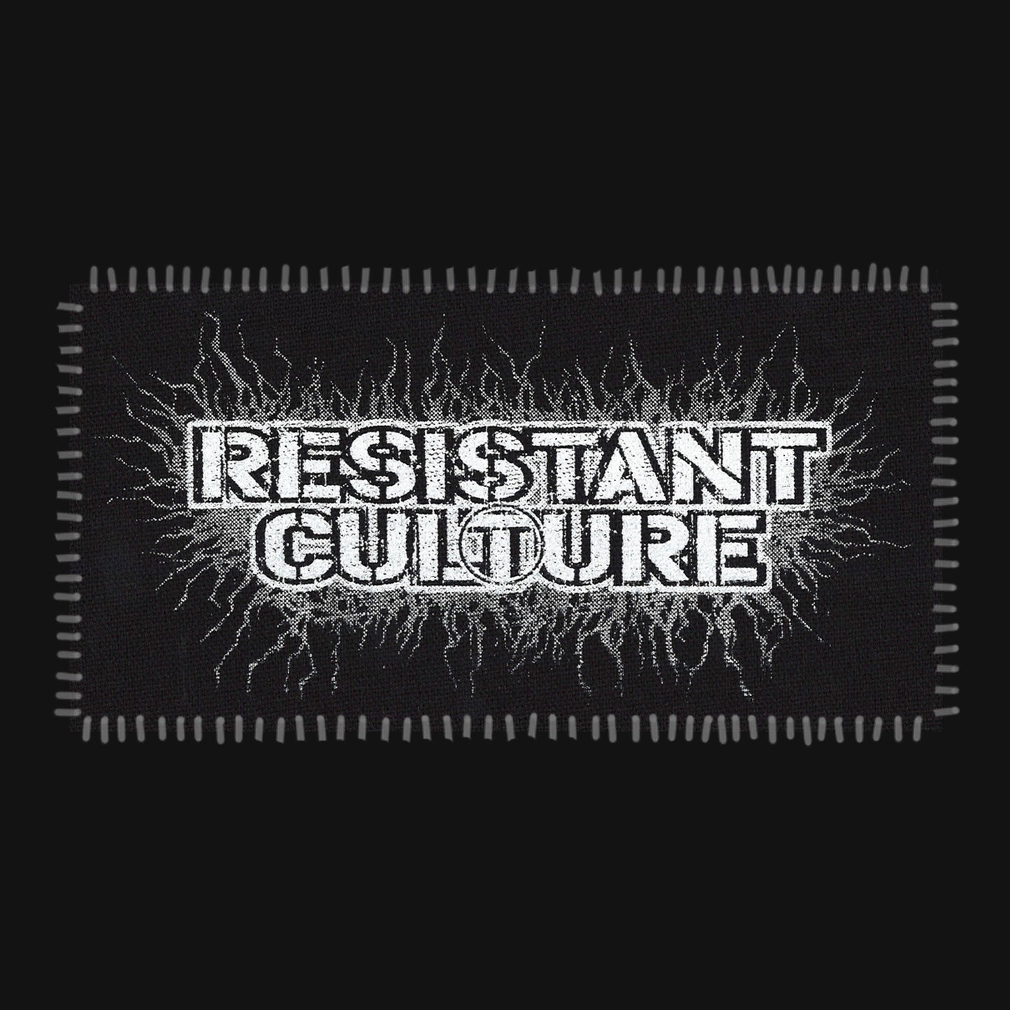 RESISTANT CULTURE “Large logo” patch