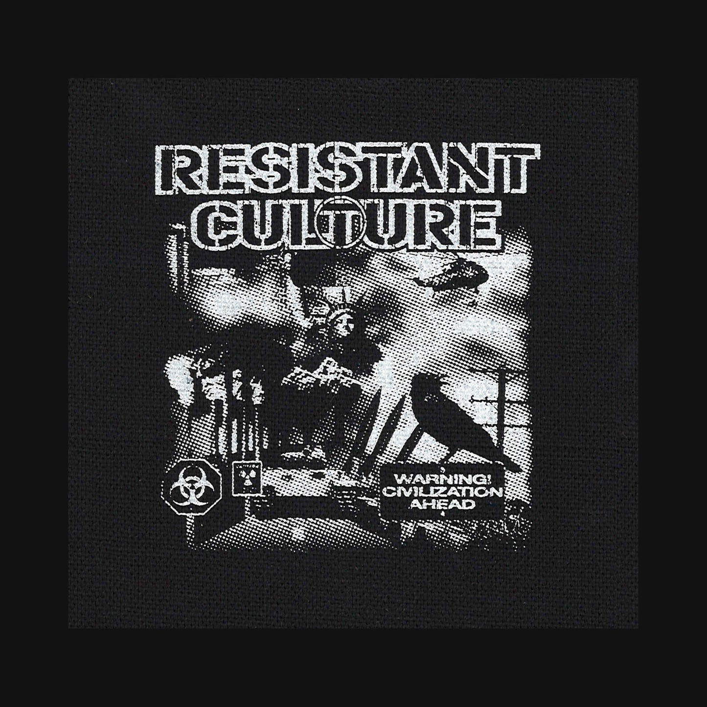 RESISTANT CULTURE "Warning Civilization Ahead" patch